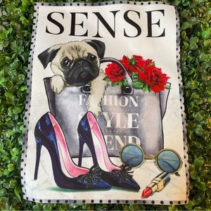 Sense Pug Iron On Sheet